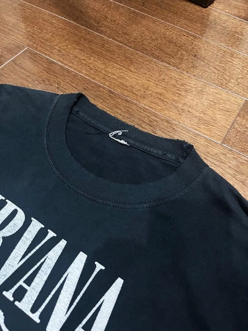 NIRVANA ニルバーナ　ロンT 00s コピーライト　2002年　バンド