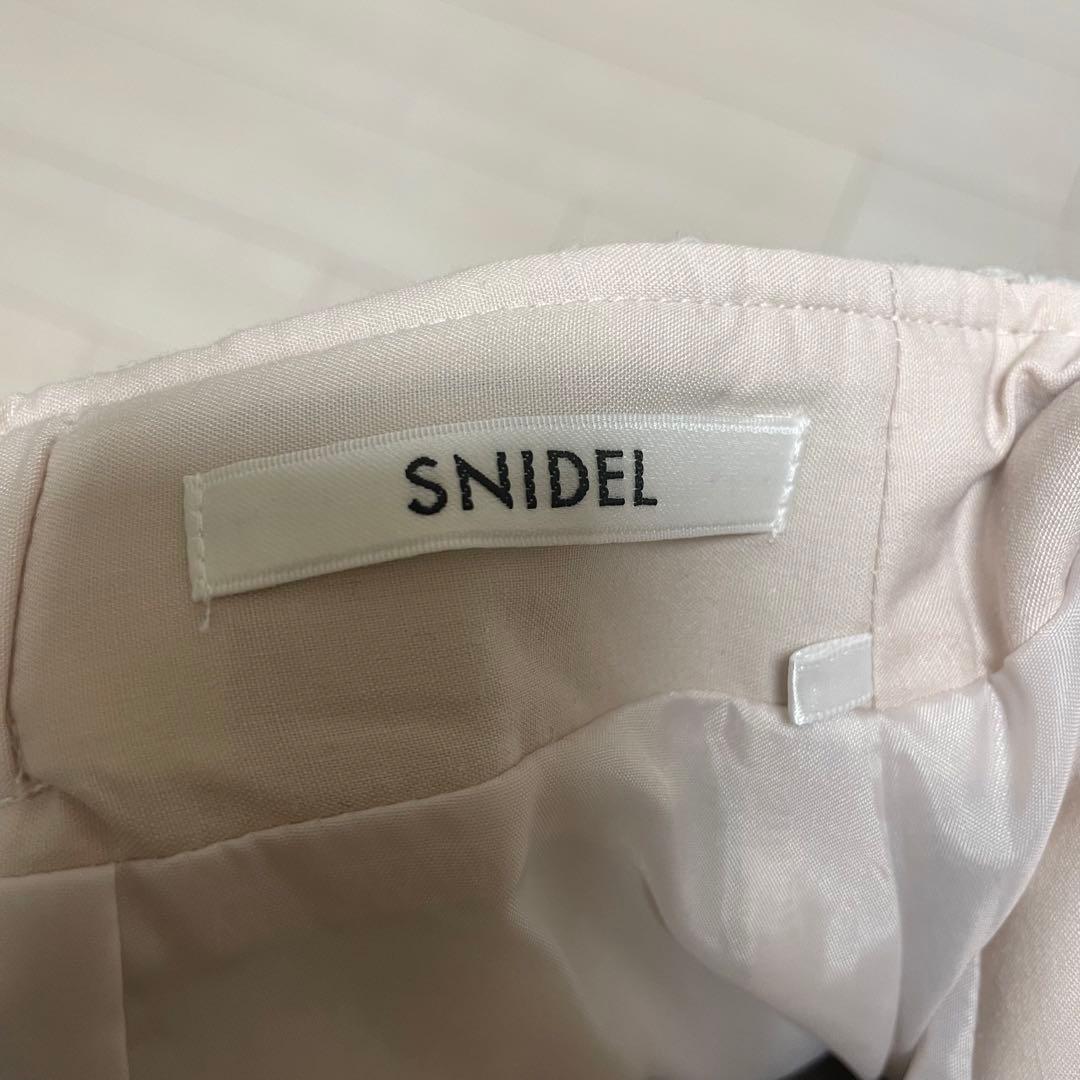 ロービングチェックミニスカート アイボリー 0