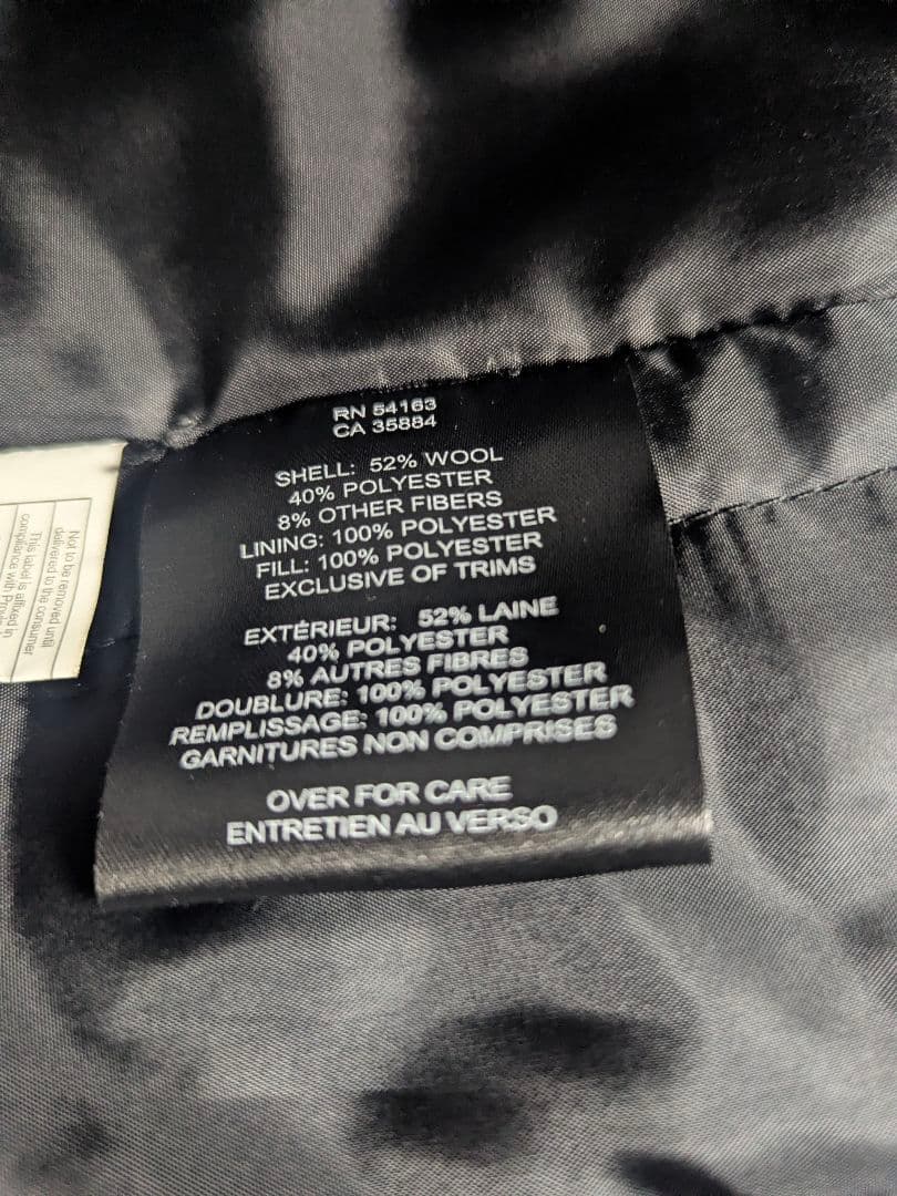 快刀乱麻 COLE HAAN ダークグレー コート XXL