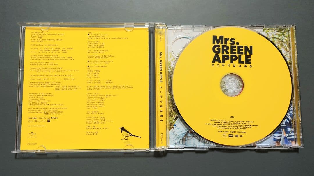 Mrs. GREEN APPLE どこかで日は昇る(CD＋DVD 初回限定盤)