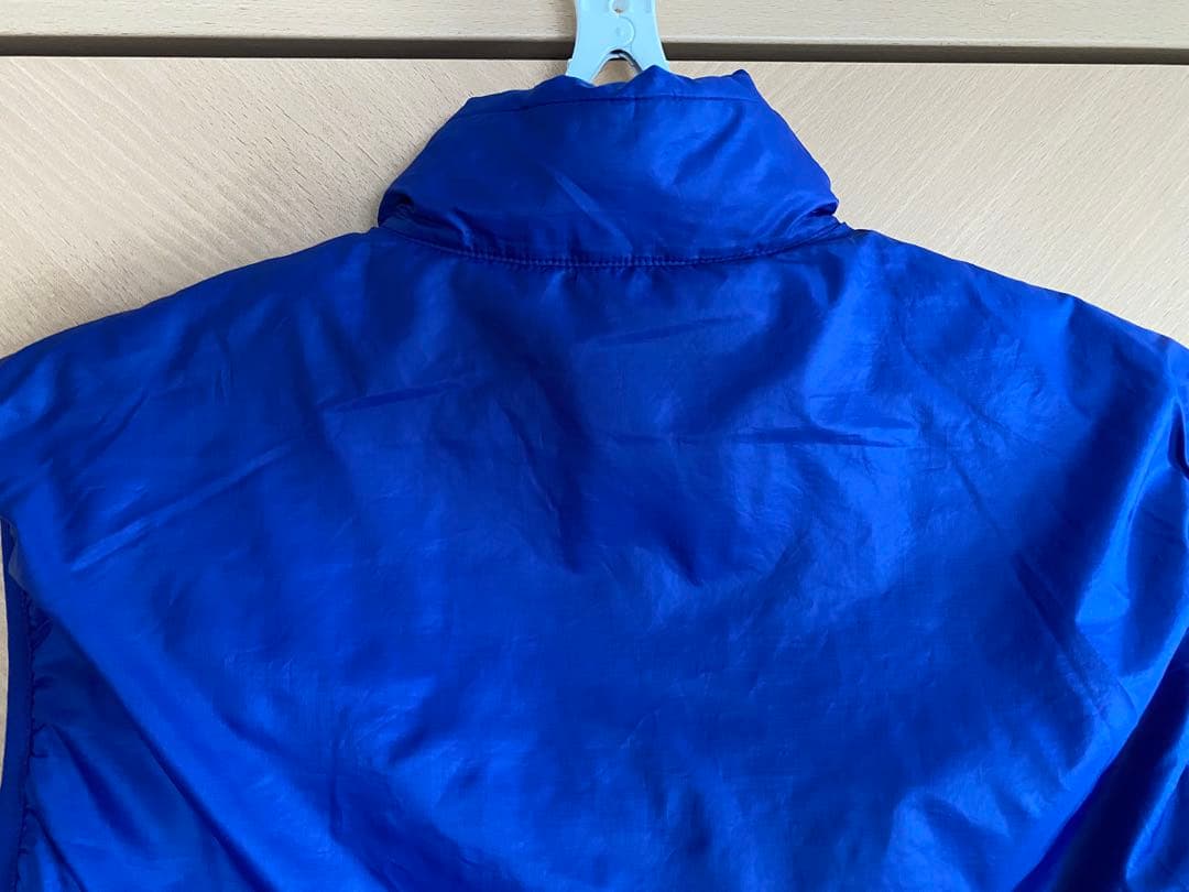 パタゴニア、パプボールベスト スナップボタン、ダウンベスト、ブルー、サイズ L