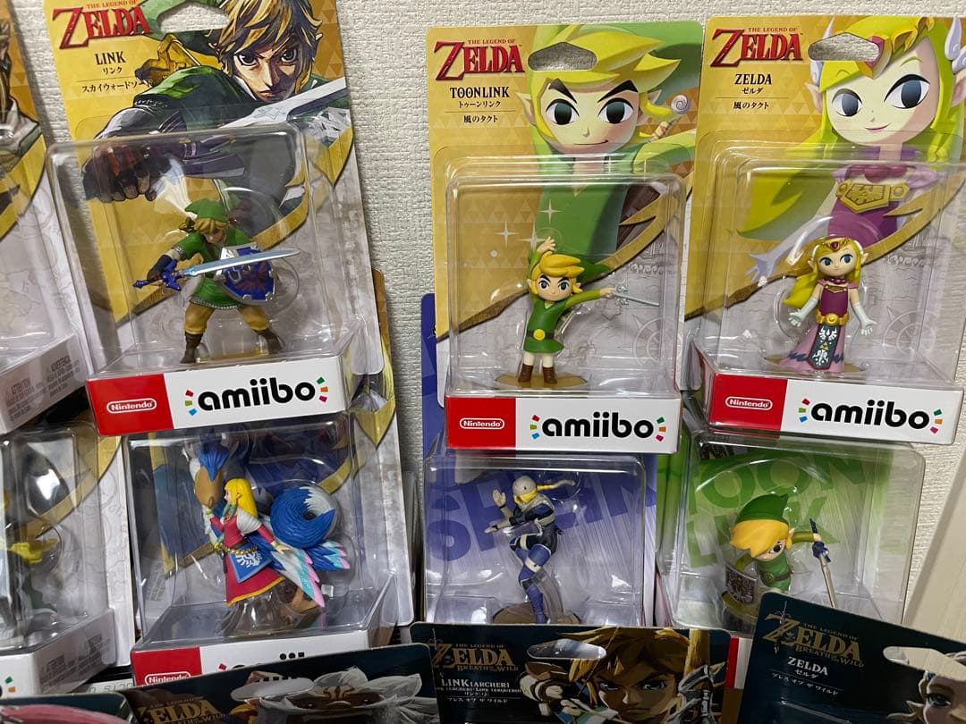 新品未開封　ゼルダの伝説 amiibo 22種セット ウルフリンク　Switch
