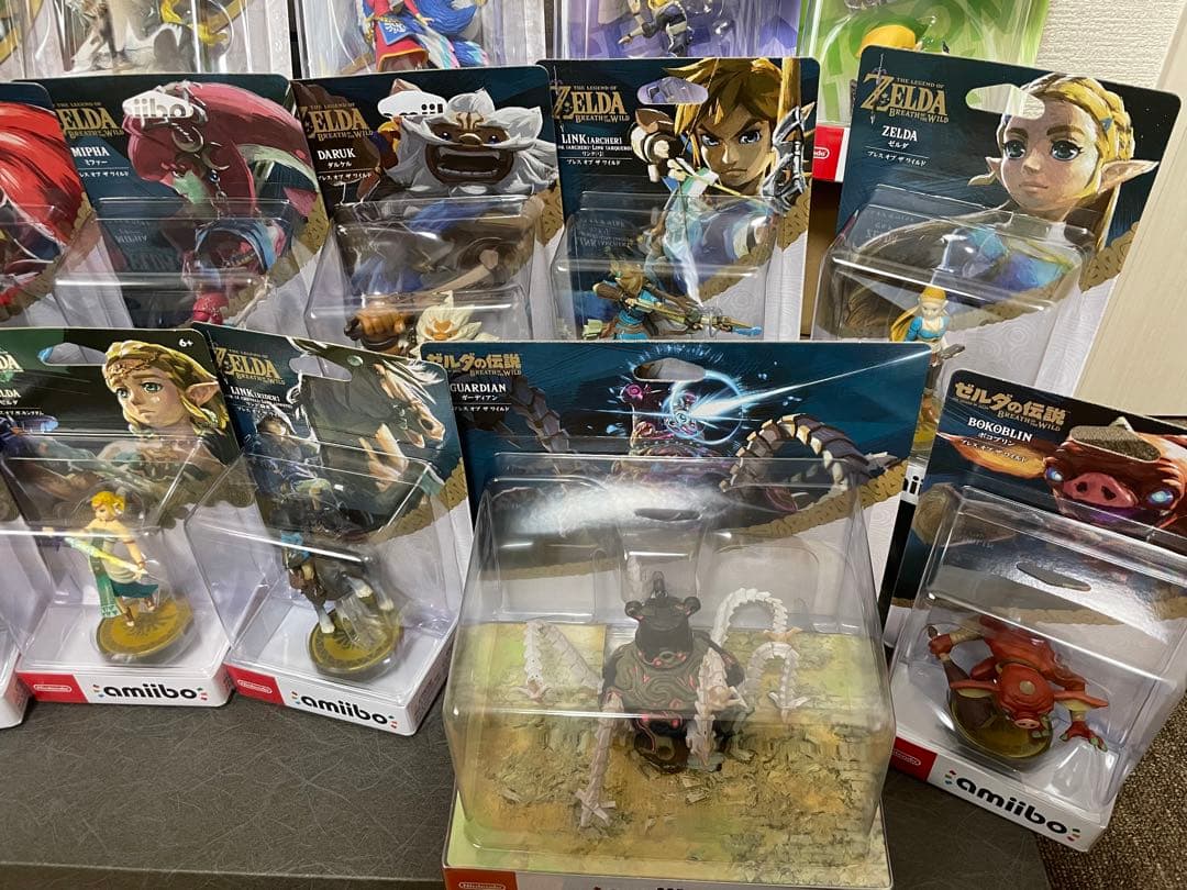 新品未開封　ゼルダの伝説 amiibo 22種セット ウルフリンク　Switch