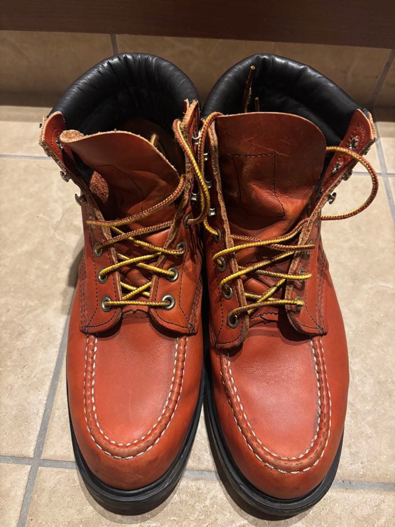 RED WINGスーパーソールレザー ハイカットワークブーツ