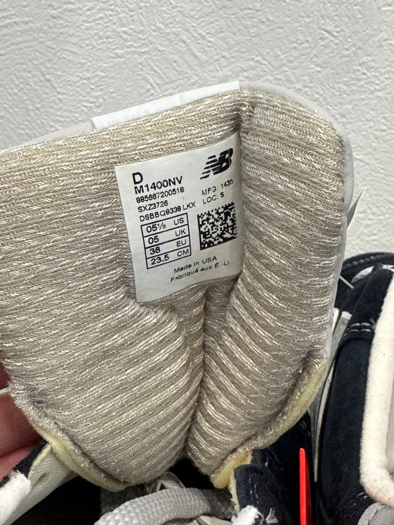 ま*ろ様 New Balance M1400NVネイビー 23.5cm