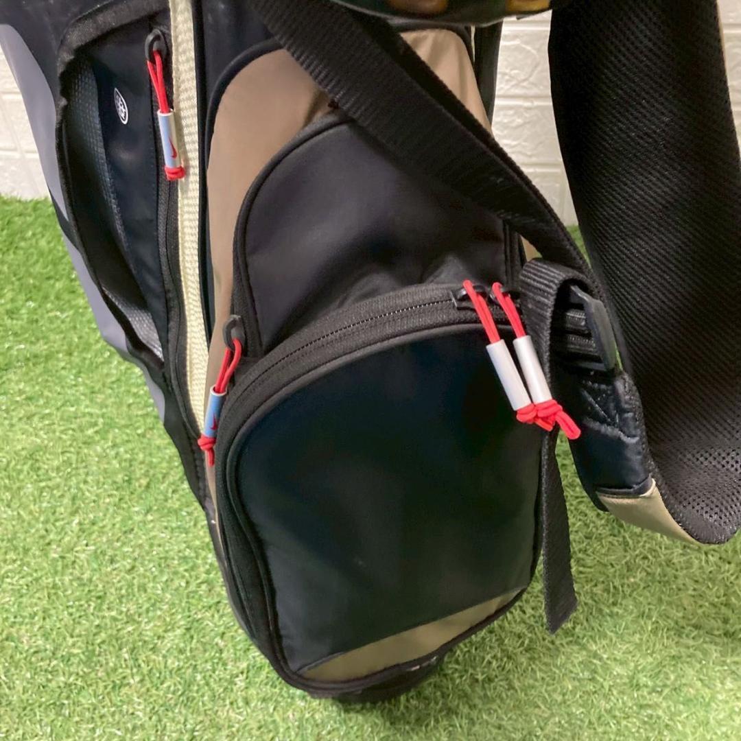 NIKE ナイキ　キャディバッグ　　スタンド式　ブラック