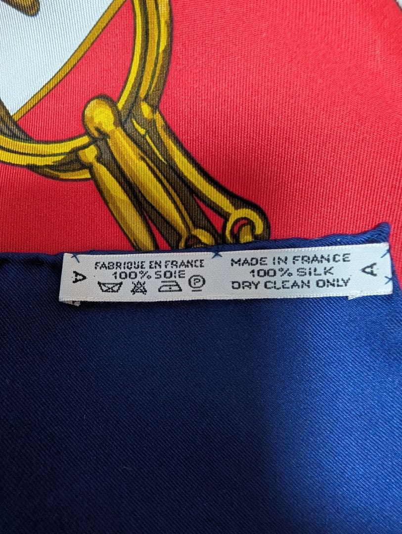 カ*ネ様 Hermès Mors et Filets スカーフ　カレ90