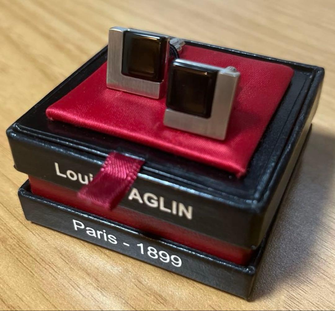Louis FAGLIN レオン カフスボタン オニキス