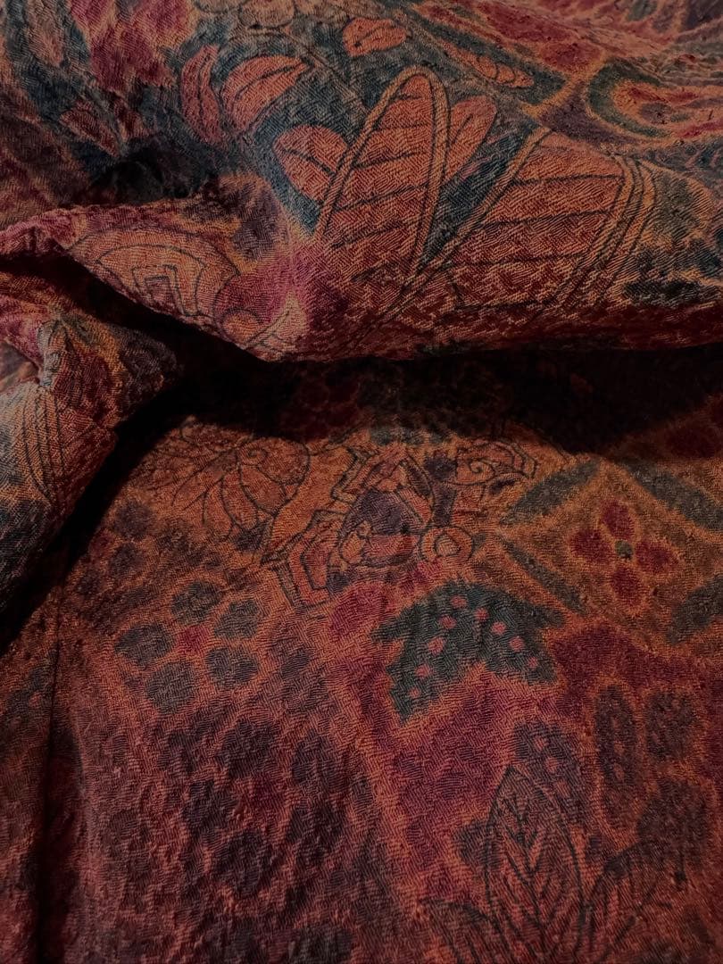 新春セール！未使用品　裄直しサービス　辻ヶ花模様　小紋着物