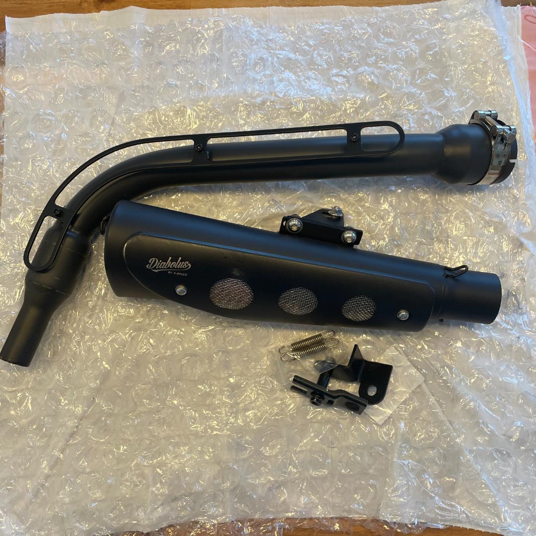 K-SPEED CL34J スリップオンマフラー CL250 CL500