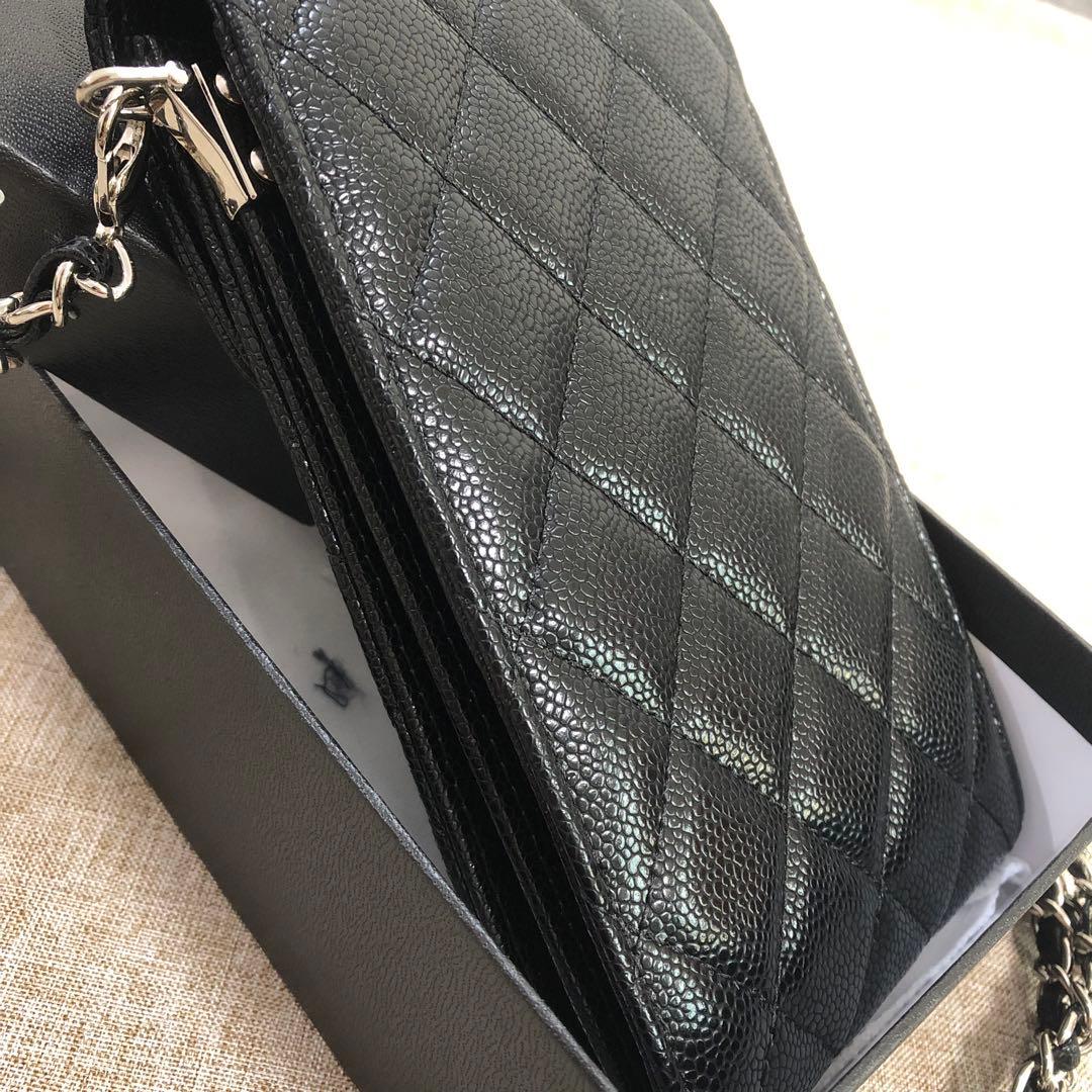 VIP限定 ノベルティ CCロゴ スマホショルダーポーチ ブラック