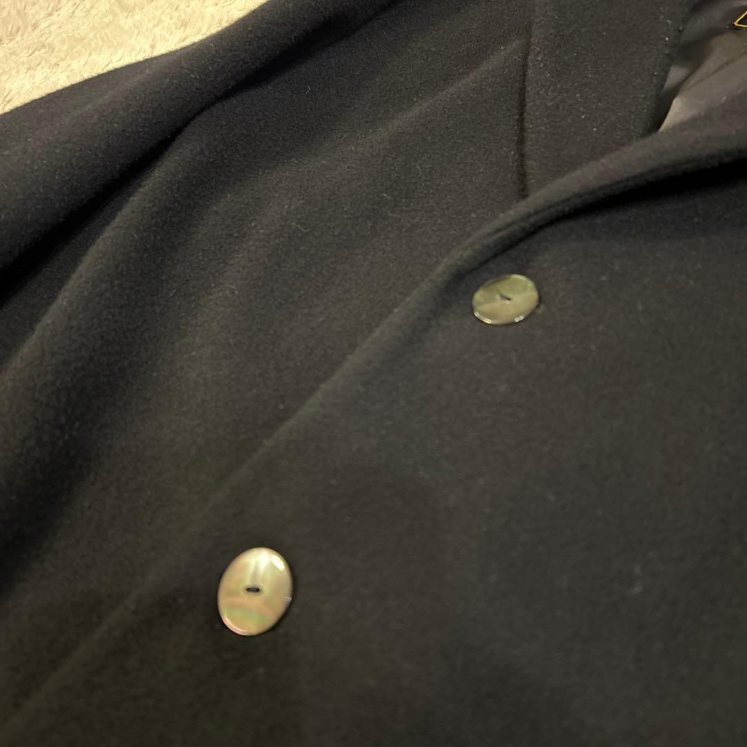 Super 140's Jackal チェスターコート まとめMB 黒ブラック