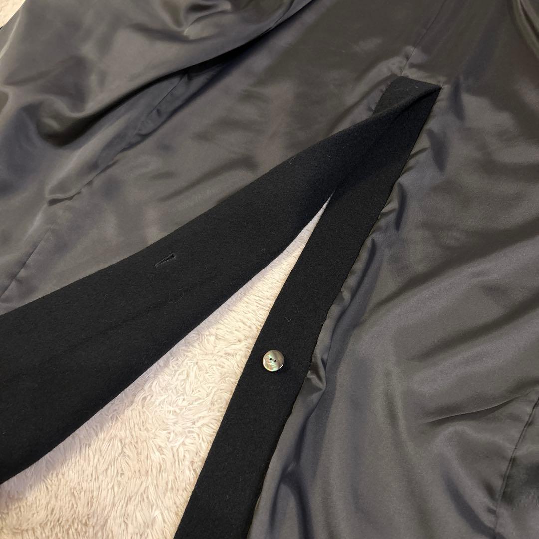 Super 140's Jackal チェスターコート まとめMB 黒ブラック