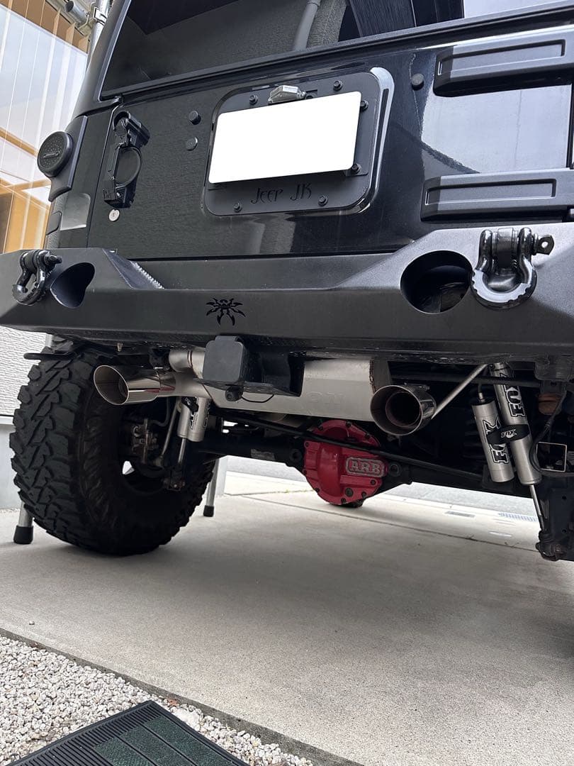 ラングラーJK用 GIBSON ギブソン デュアルマフラー 2本出し