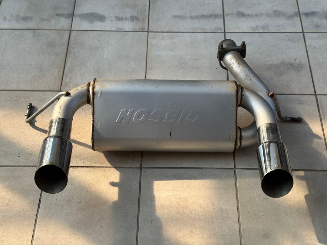 ラングラーJK用 GIBSON ギブソン デュアルマフラー 2本出し