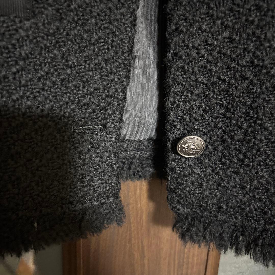 【お値引き不可】アルアバイル　ツイードジャケット　黒　新品