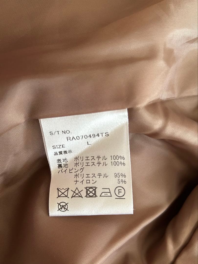 レピピアルマリオ卒服2025 ジャケットL、スカートM、ネクタイ３点セット