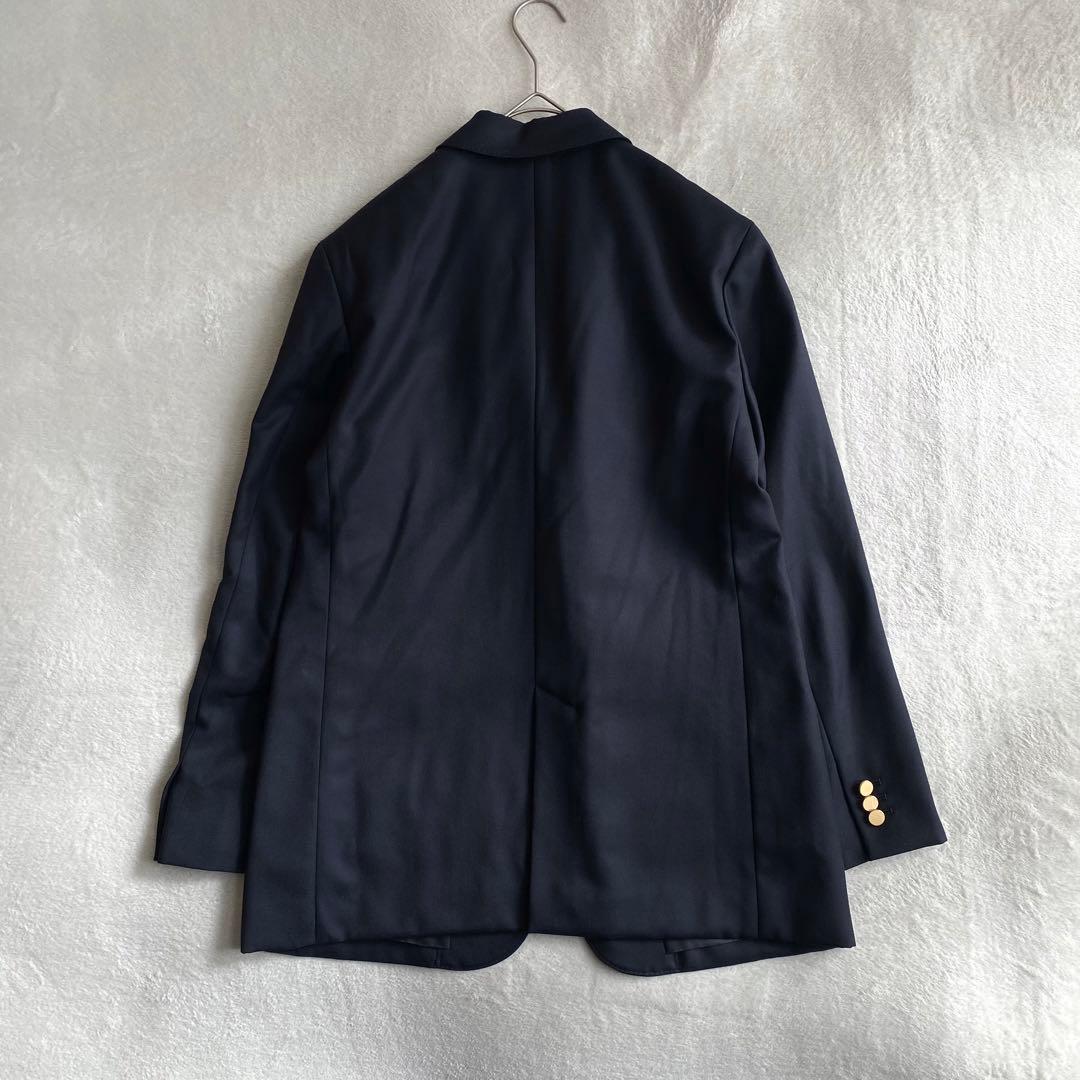 【ほぼ未使用✨】ドゥーズィエムクラス　カシミヤ混　Navy 1B ジャケット