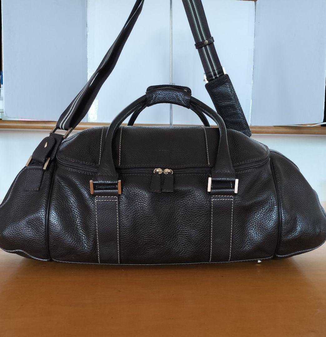 Dunhill ダンヒル イタリア製 レザー 2way ボストンバッグ