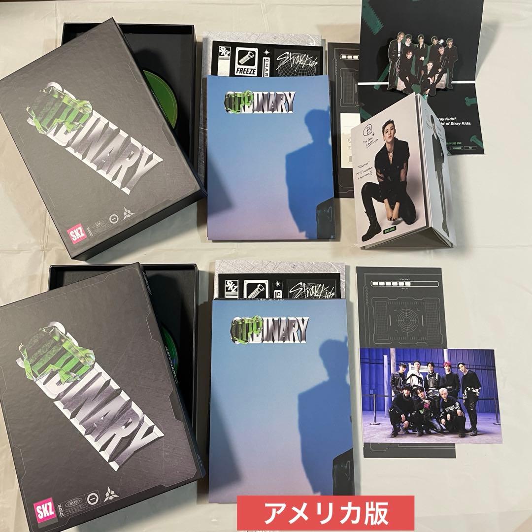 StrayKids アルバム　まとめ売り　トレカ　ポスター　チェックインマイル