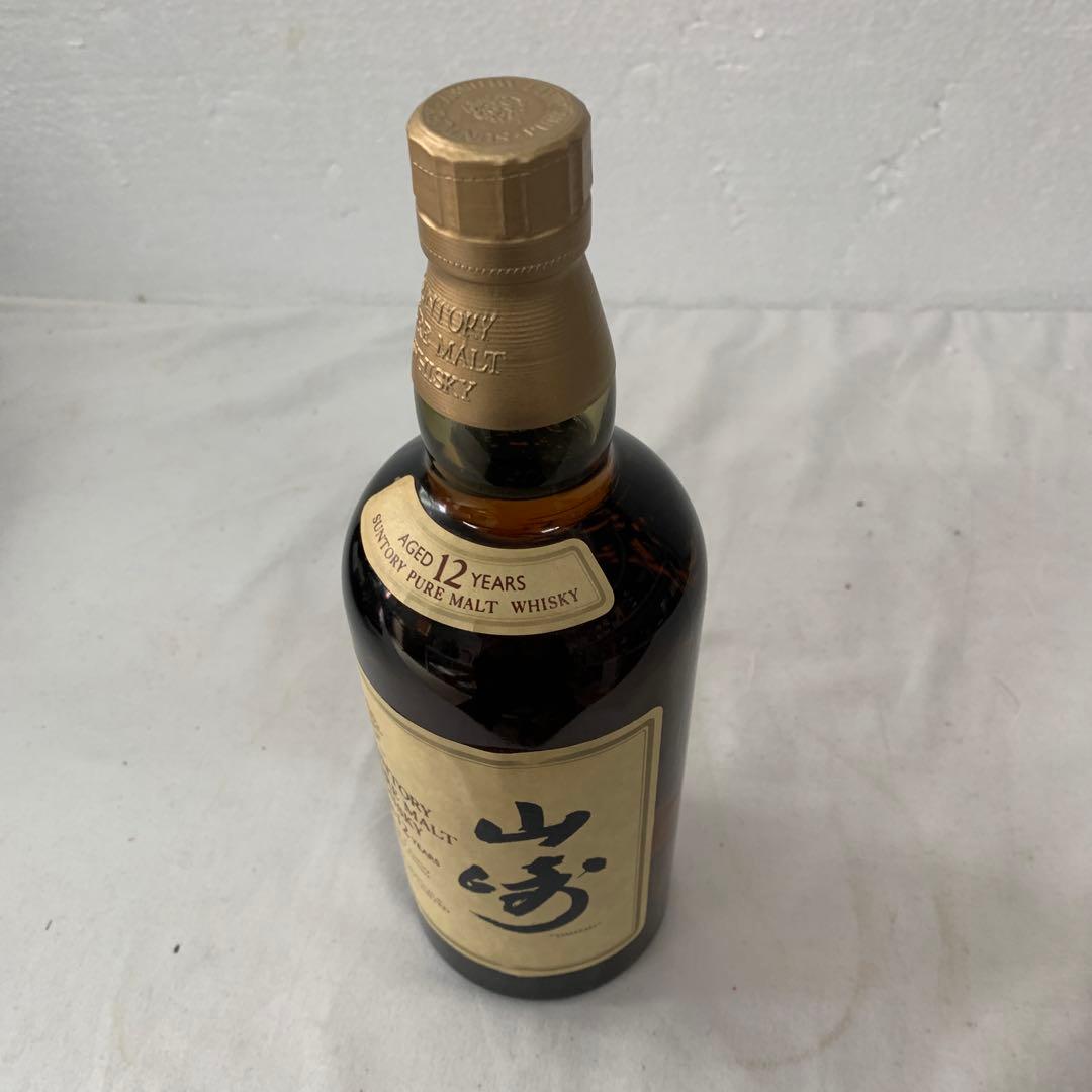 SUNTORY サントリー山崎12年　ピュアモルトウイスキー750ml 43%