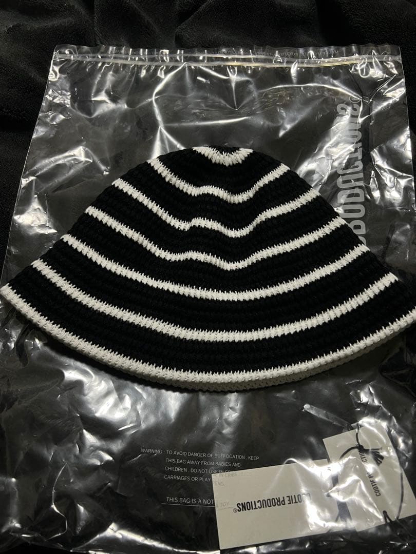 COOTIE PRODUCTIONS ストライプビーニー