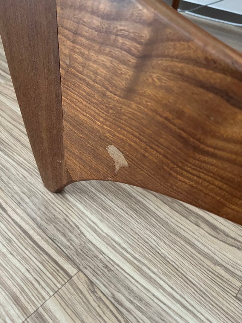 【G-PLAN】　ガラスコーヒーテーブル　オーバル　イギリス家具