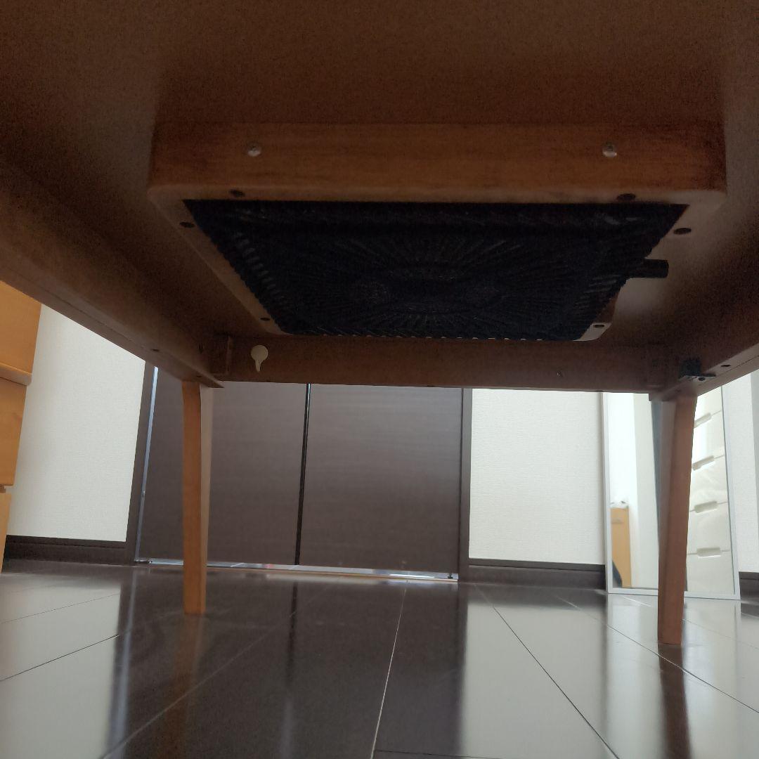 北欧デザイン チェリー材 こたつ ローテーブル 105✕75 アンティーク