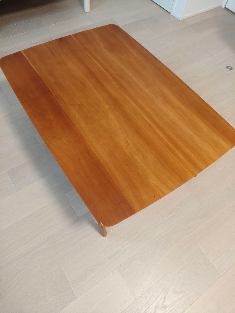 北欧デザイン チェリー材 こたつ ローテーブル 105✕75 アンティーク