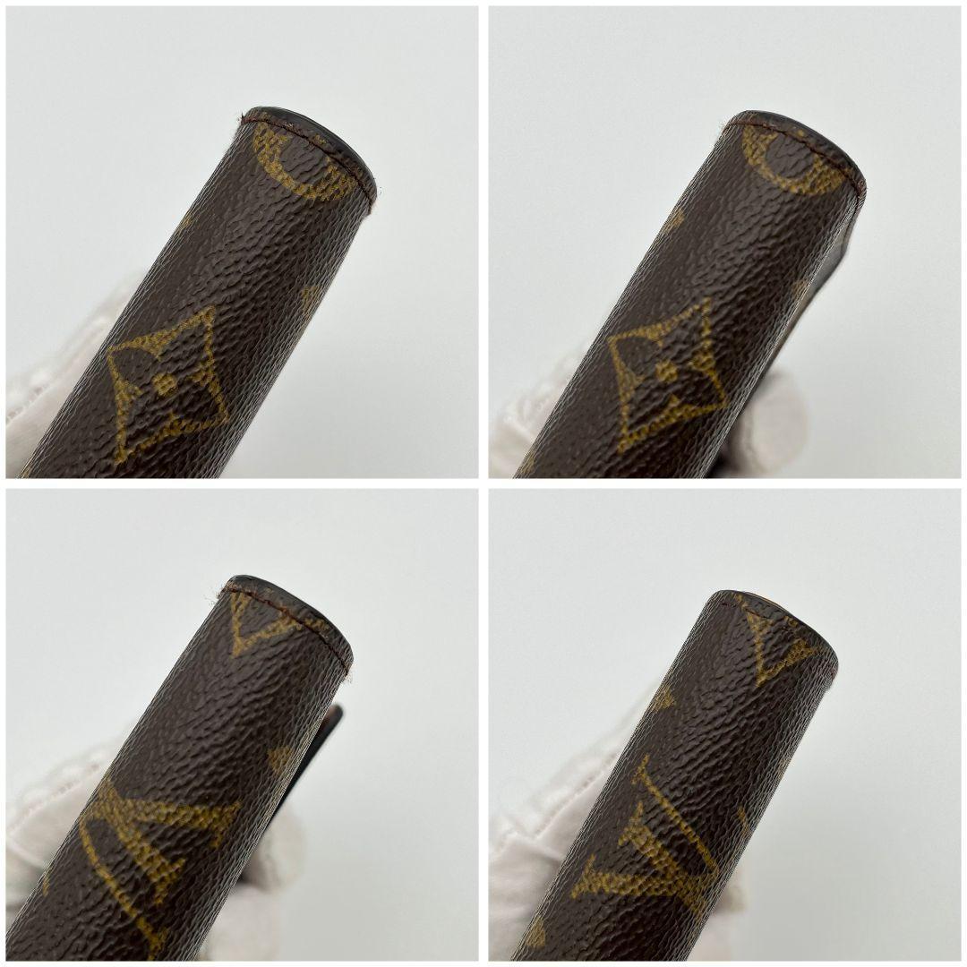 ルイヴィトン モノグラム ポルト トレゾール エテュイ パピエ 三つ折り財布