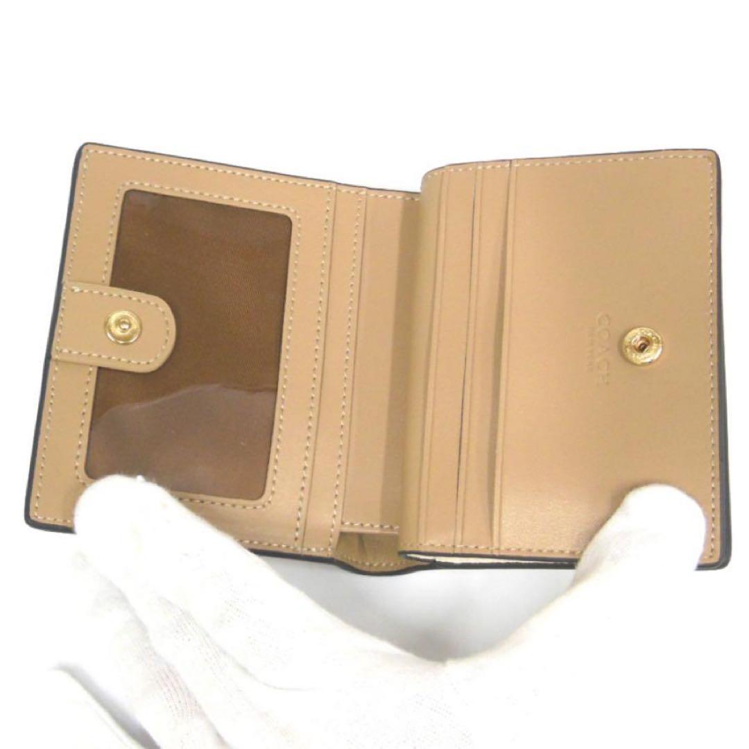 COACH 猫イラスト 二つ折り財布