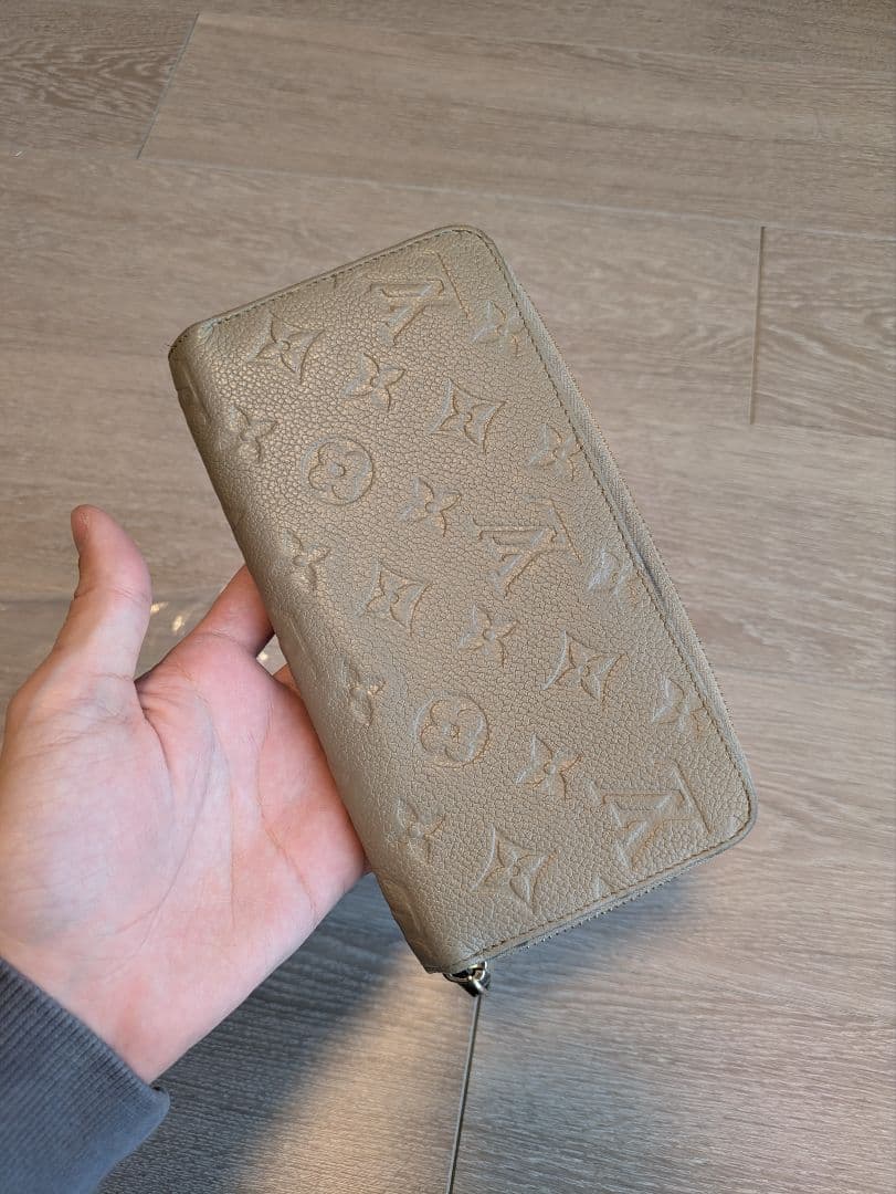 ルイヴィトン モノグラム ジッピーウォレット アンプラント M69034