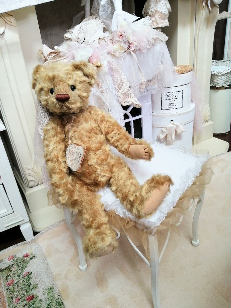 フリル♡レース♡アイアンドールチェア♡椅子♡薔薇♡