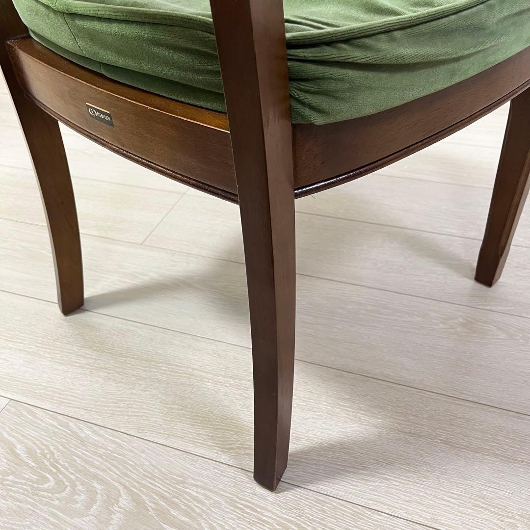 (つ33)マルニ木工 地中海 MARUNI オールドマルニ ダイニングチェア