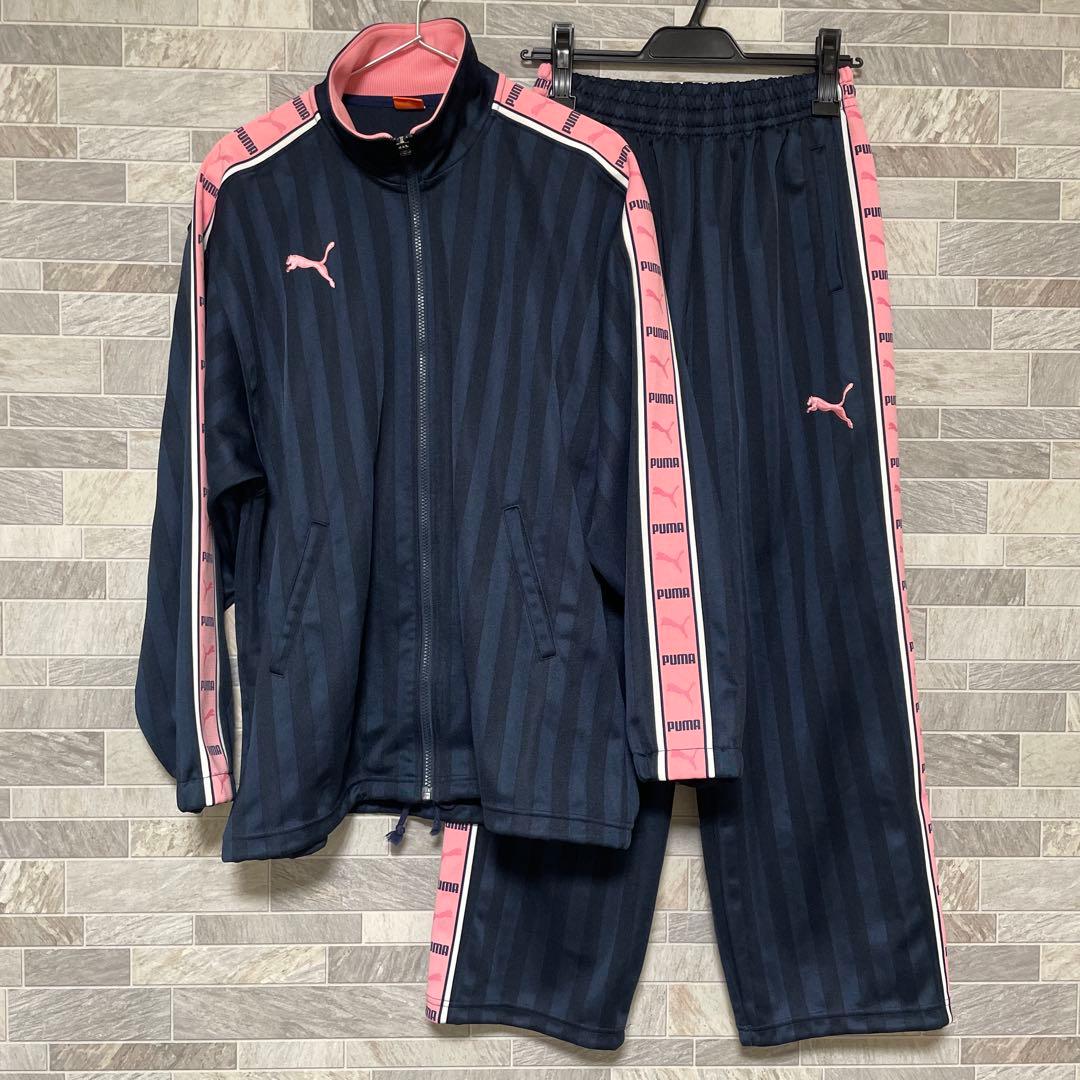 極美品 PUMA ジャージ プージャ 上下 セットアップ ピンク Sサイズ