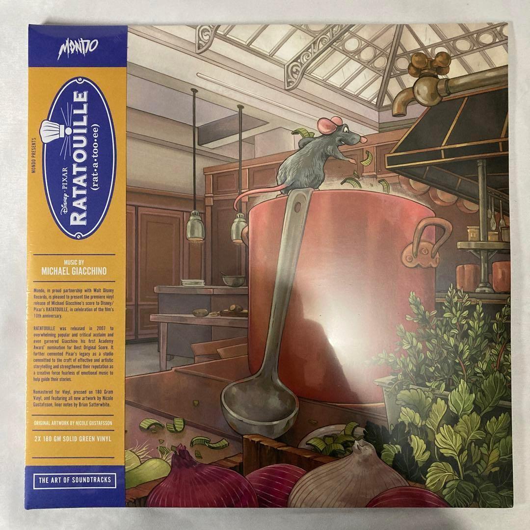 完売　入手困難　超プレミア 限定カラー盤　レミーのおいしいレストラン　ost