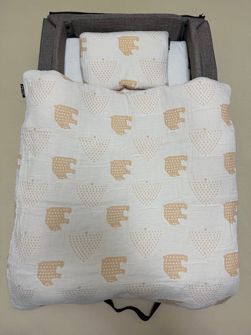 ファルスカ　コンパクトベッドFree メランジブラウン