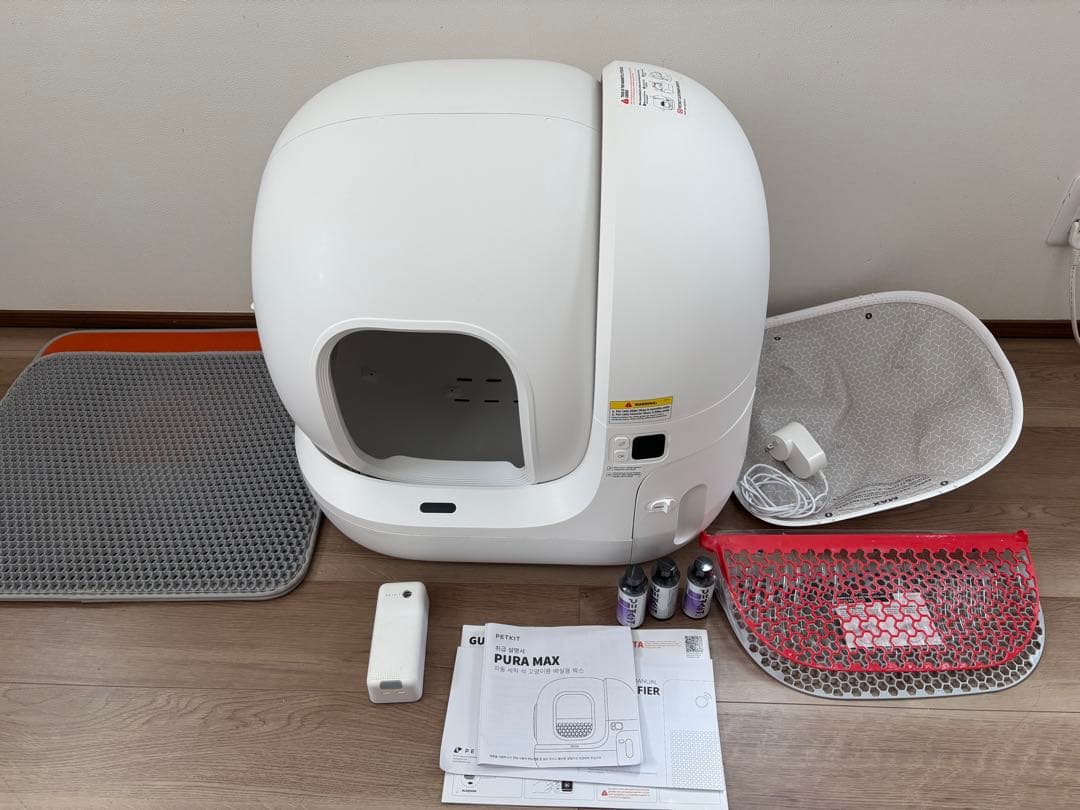 PURA MAX（PETKIT） 自動猫用トイレ ホワイト