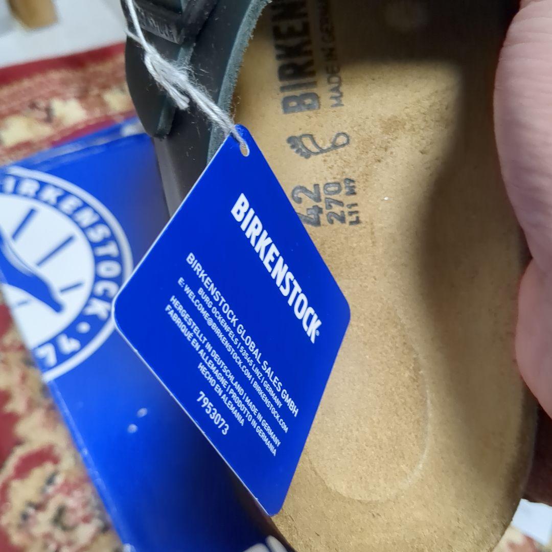 BIRKENSTOCK Boston BS ブラック 42 ボストン 27cm