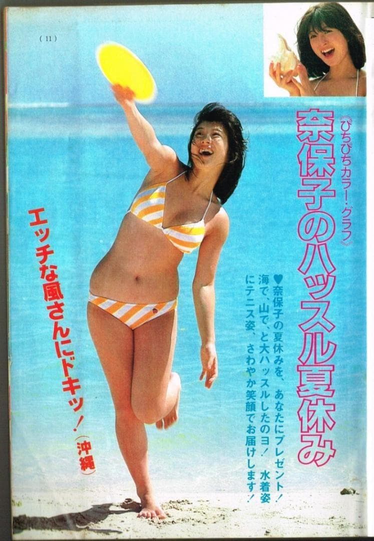 レスリン様　河合奈保子10枚セット　特大A４　ラミネート加工　爆乳