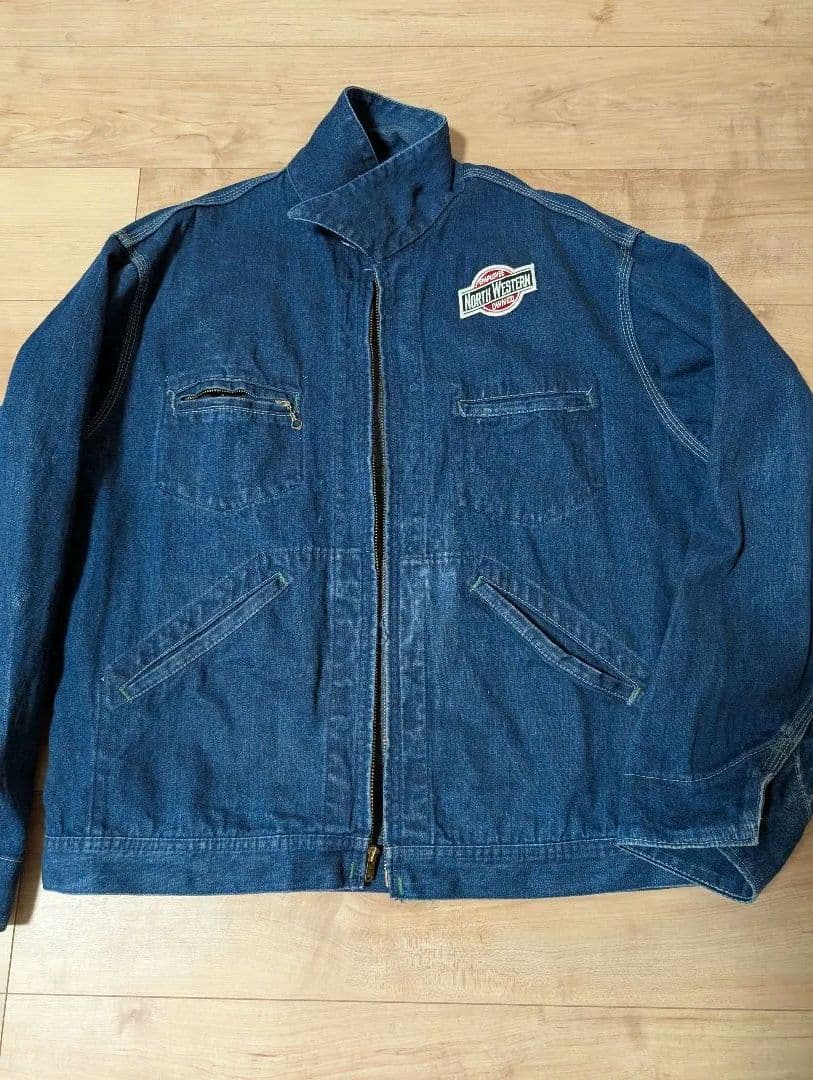 70s oshkosh　デニムワークジャケット　ヴィンテージ usa製