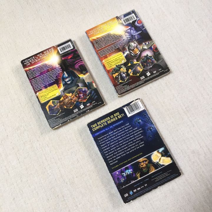 ビーストウォーズ トランスフォーマー Beast Wars 完全版DVD 北米版