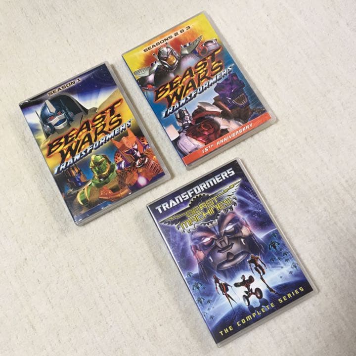 ビーストウォーズ トランスフォーマー Beast Wars 完全版DVD 北米版