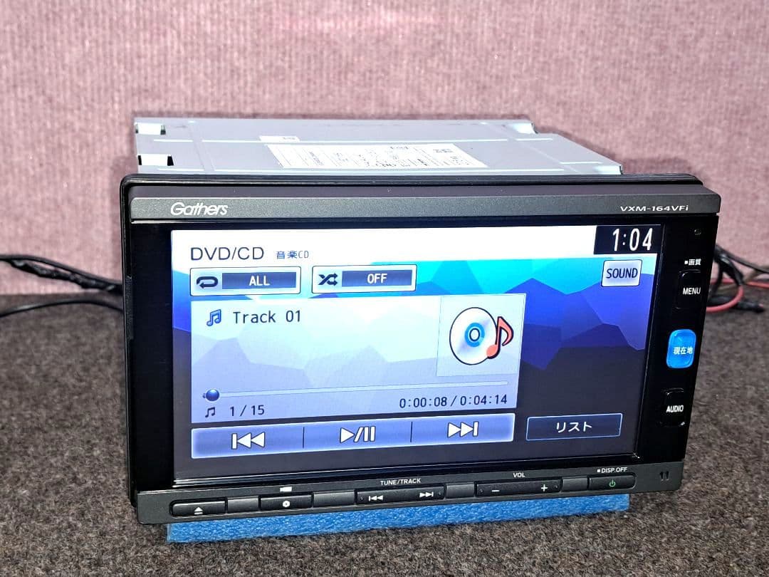 タッチ新品★ホンダ純正 VXM-164VFi BT対応・DVD・地デジ★動作良好
