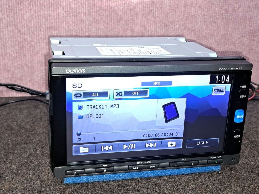 タッチ新品★ホンダ純正 VXM-164VFi BT対応・DVD・地デジ★動作良好