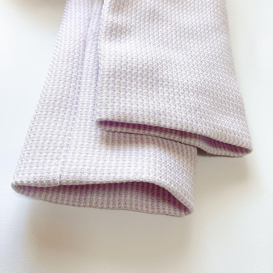 ラベンダー×花柄 120size セレモニー 入学 卒園 発表会 フォーマル