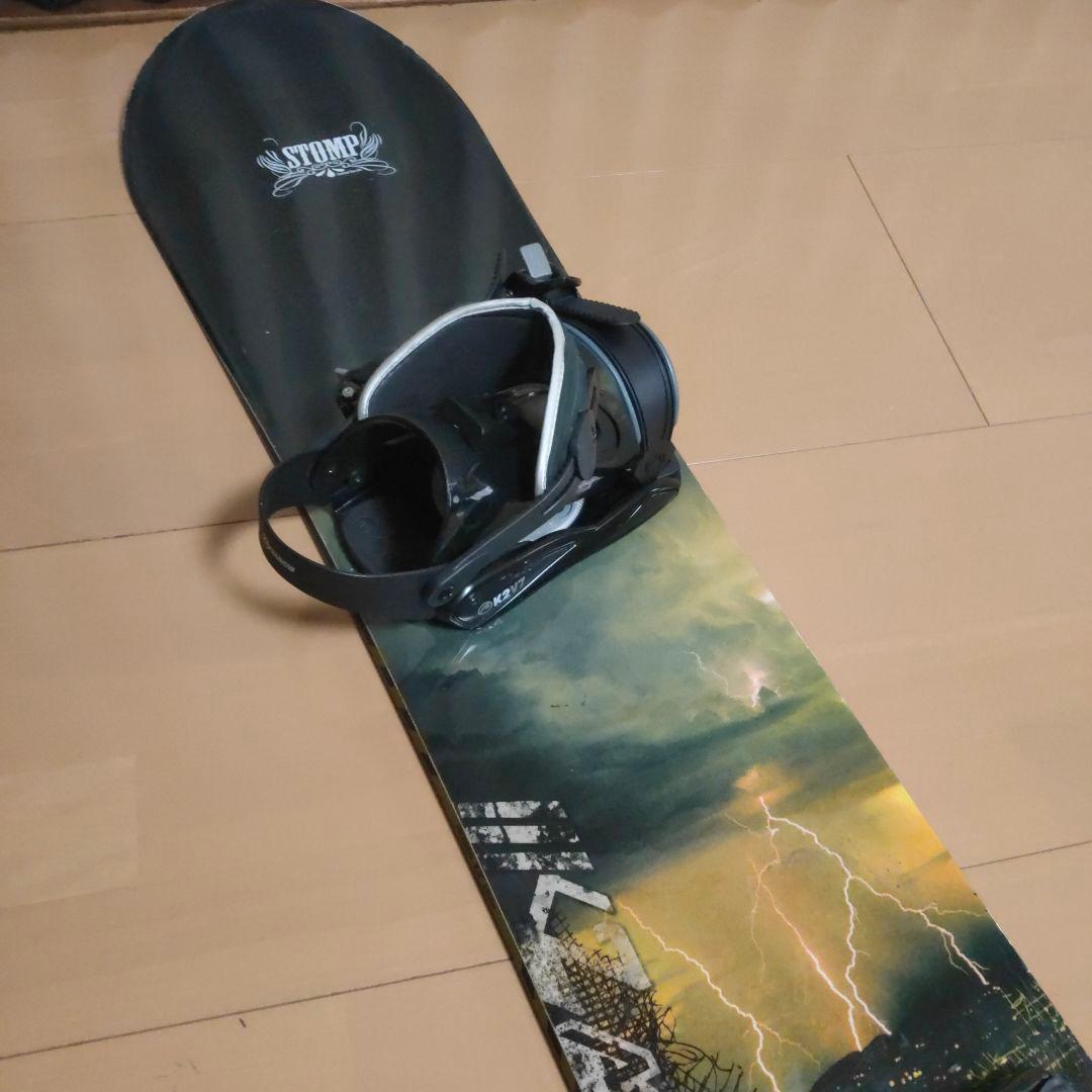 K2 スノーボード バインディング ケース3点セット 約153cm