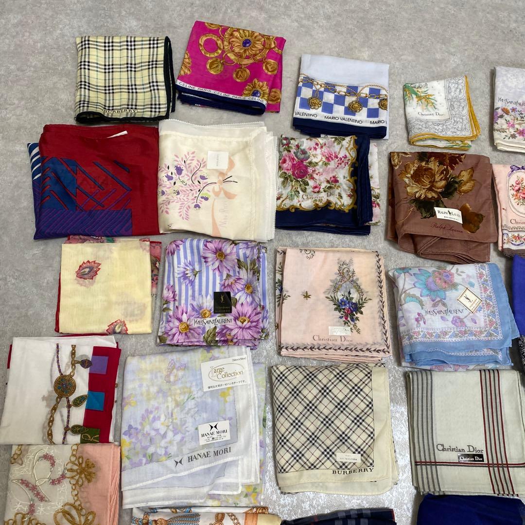BURBERRY イヴサンローラン ラルフローレン ハンカチ セット 大量