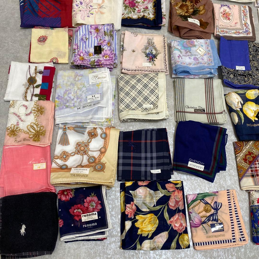 BURBERRY イヴサンローラン ラルフローレン ハンカチ セット 大量