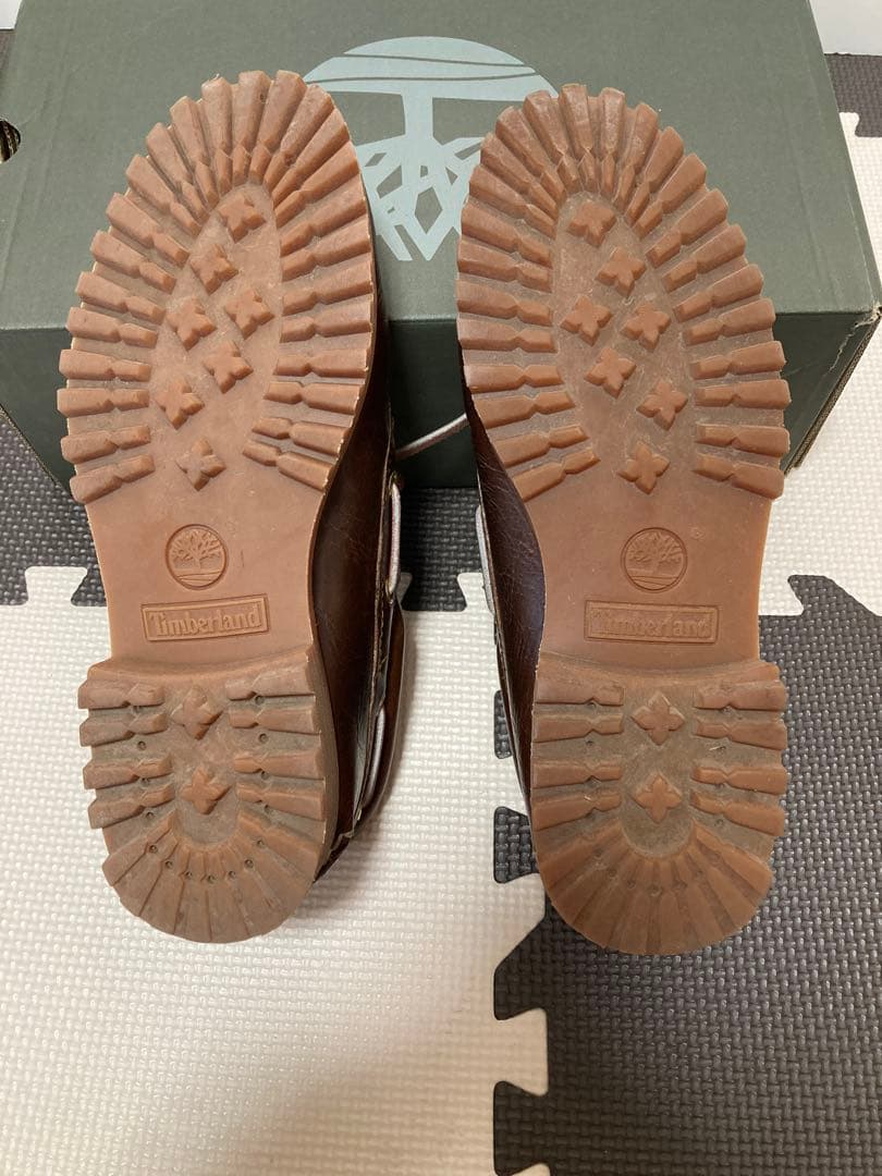 timberland　ティンバーランド　3eye　ブラウン　25.5